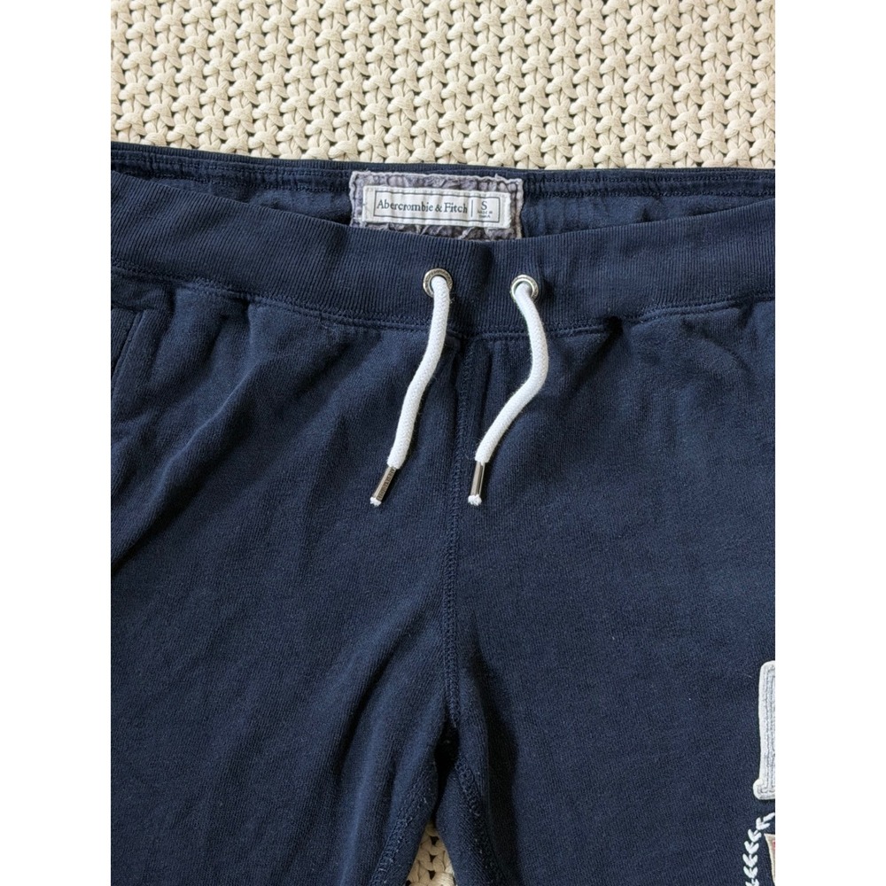 Vintage Y2K Abercrombie & Fitch Womens Navy Blue Low Rise Sweatpants Size Small - Picture 4 of 8